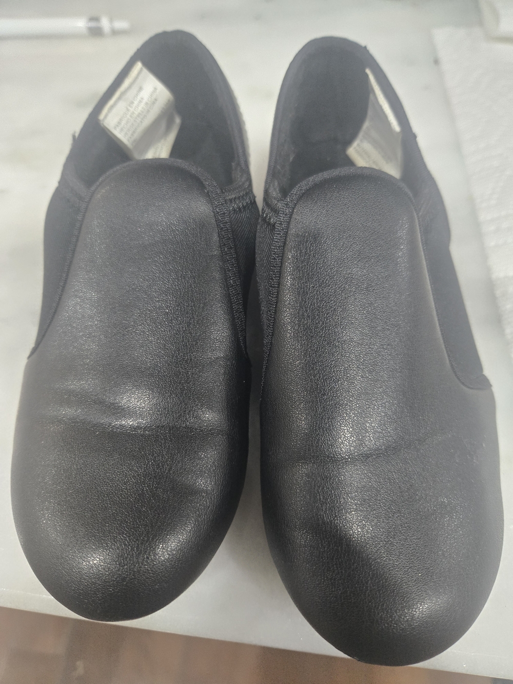 Revolution Kids Black Slip-On Dance Shoes Size 1